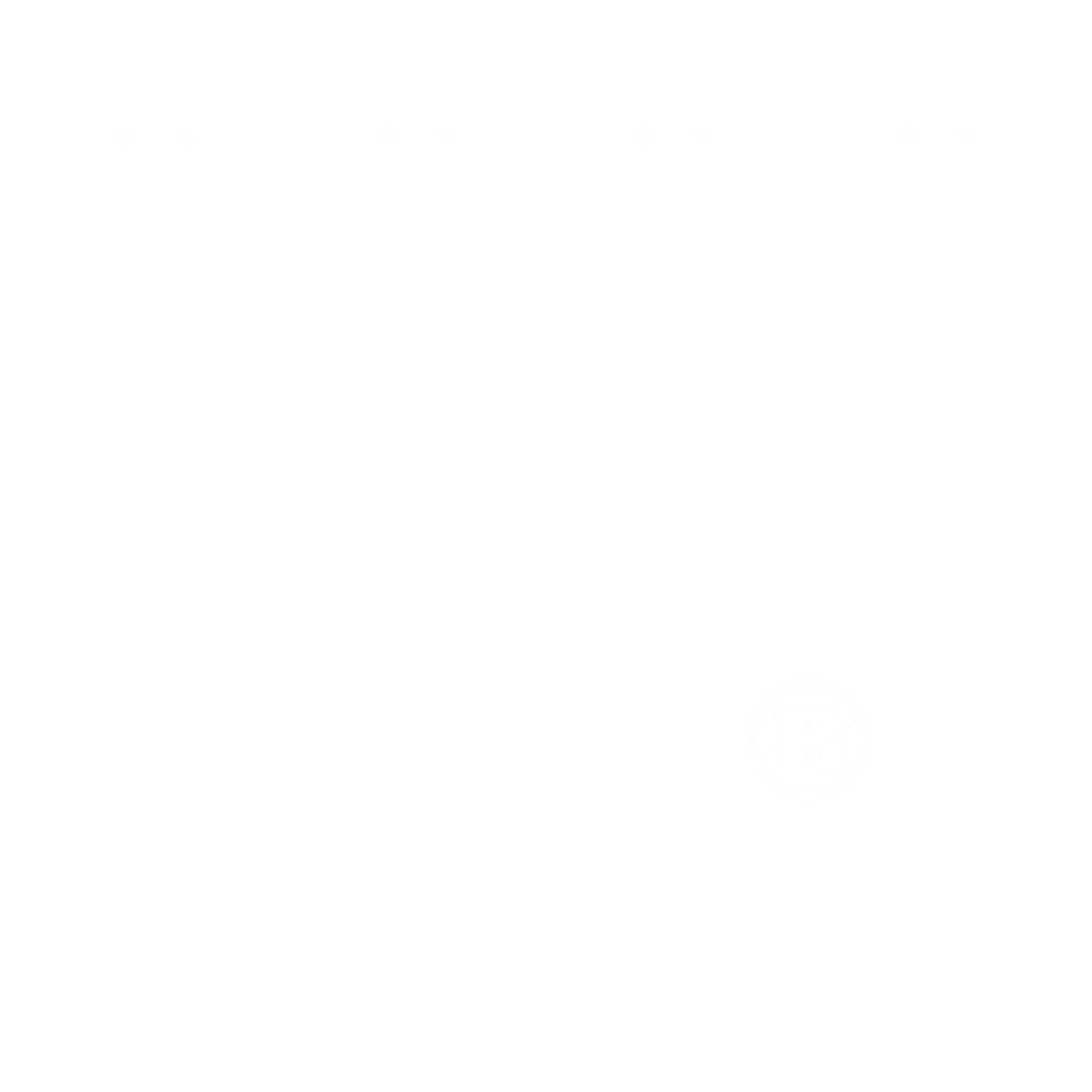 BlueBar Digital four pillars of digital marketing logo